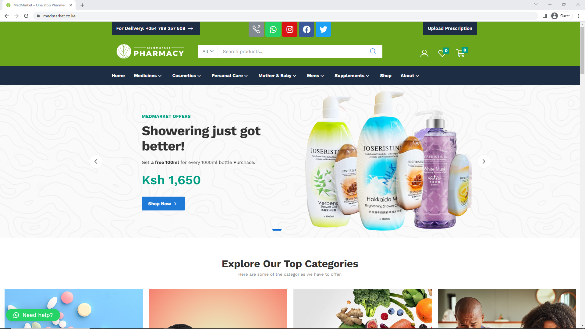 Website Redesign for MedMarket